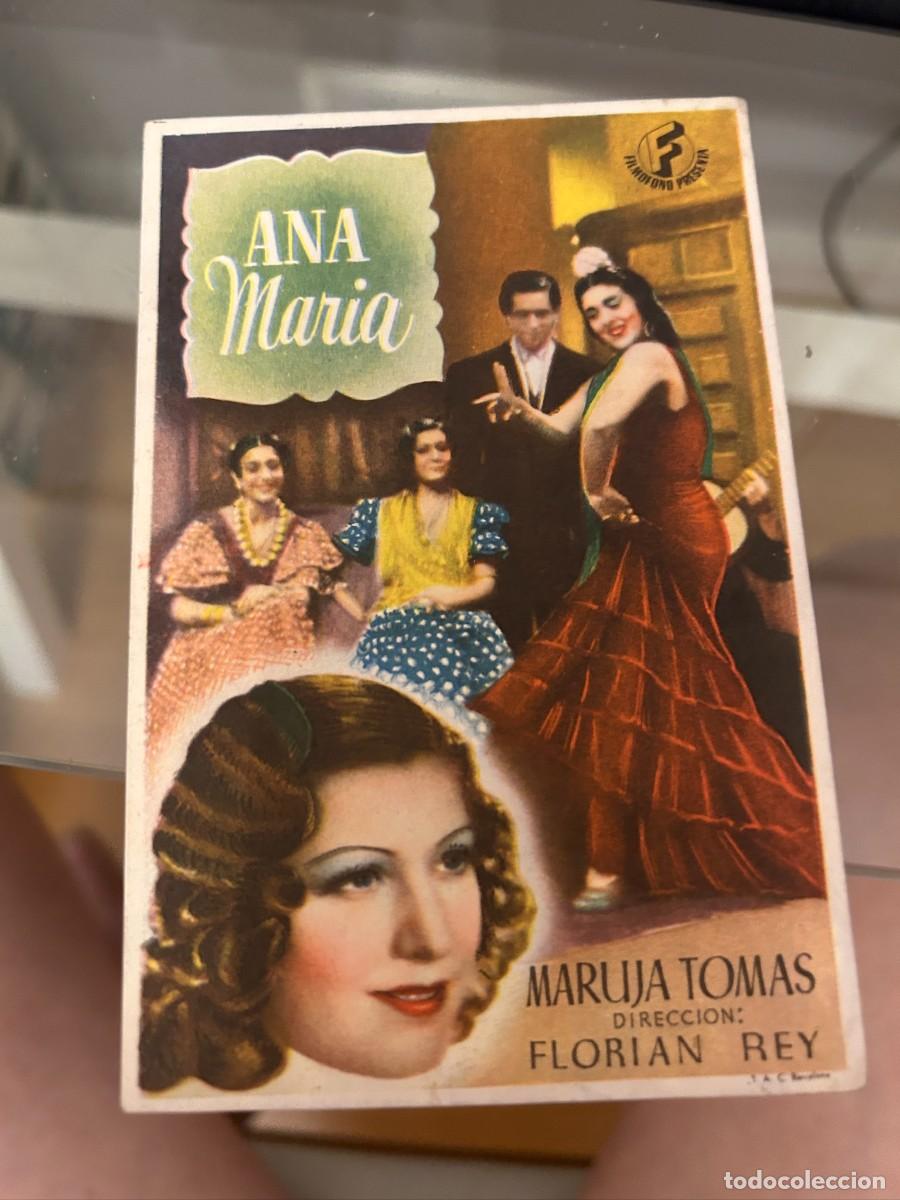 Cine: ana maria sin publicidad buen estado 597