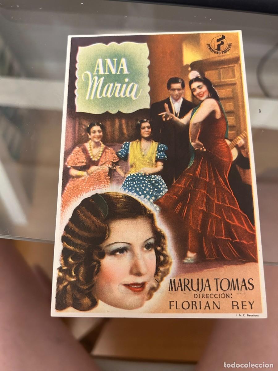 Cine: ana maria cine espa&ntilde;ol andujar con publicidad buen estado 598