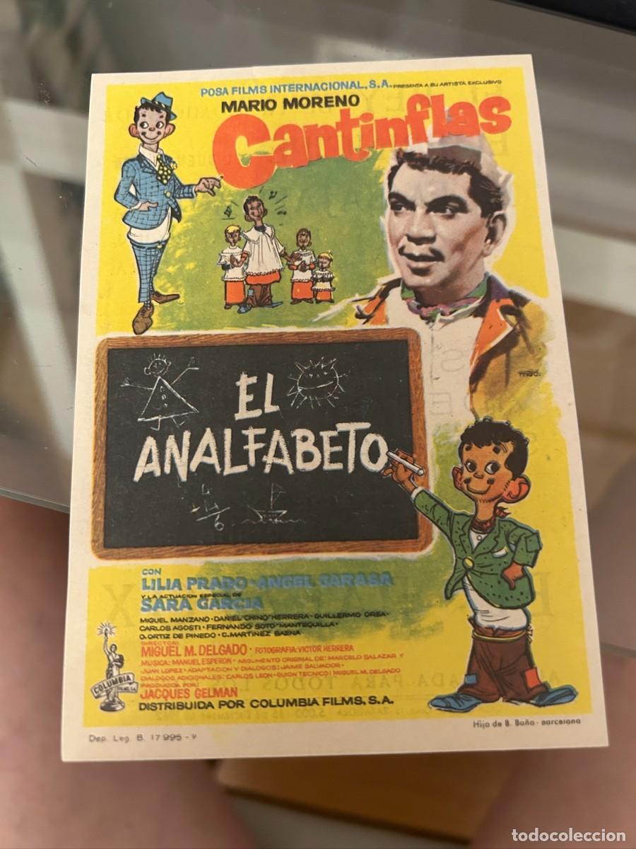Cinema: el analfabeto cine palafox zaragoza con publicidad buen estado 600