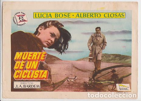 Cine: MUERTE DE UN CICLISTA (Con publicidad)