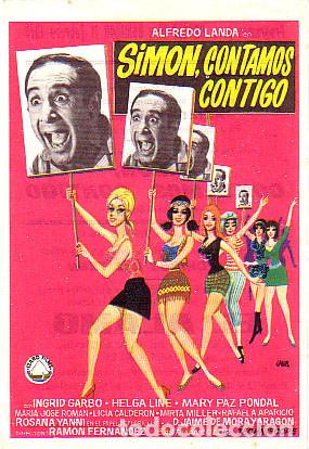 Cine: SIM&Oacute;N, CONTAMOS CONTIGO (con publicidad)