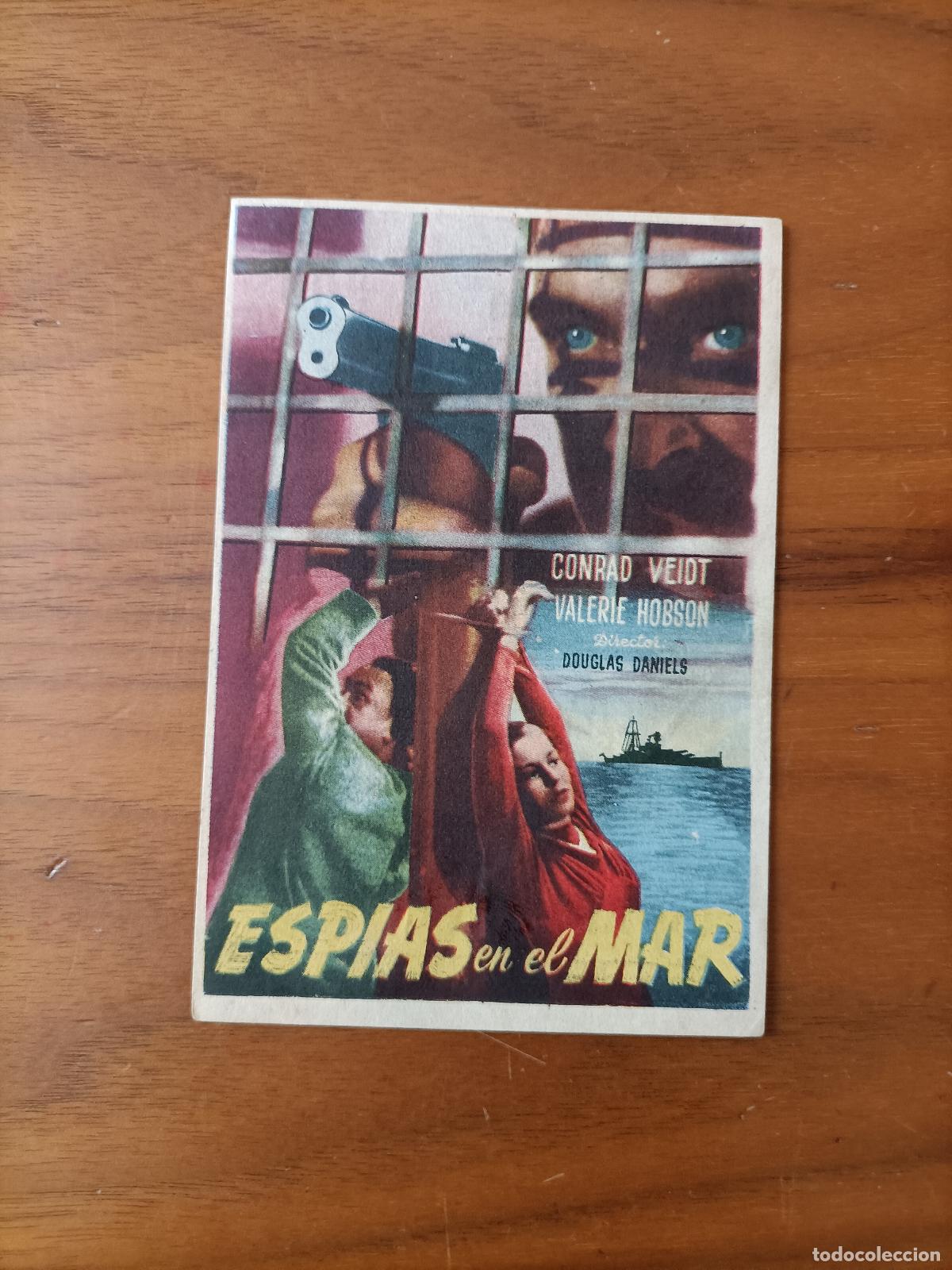 Cine: ESPIAS EN EL MAR. C/P. TEATRO ESPA&Ntilde;A LARACHE MARRUECOS. CONRAD VEIDT.