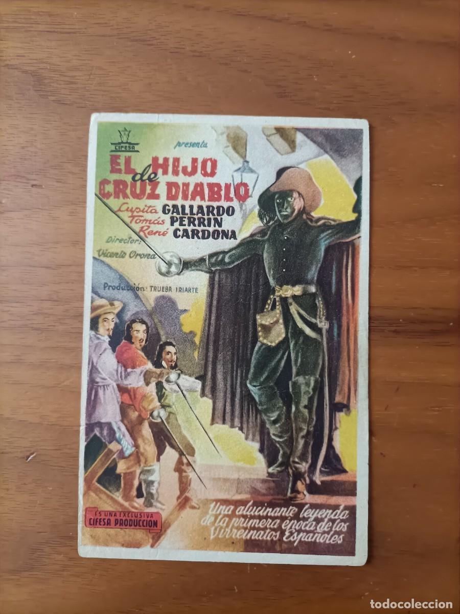Cine: EL HIJO DE CRUZ DIABLO. C/P. CINE IDEAL. LARACHE MARRUECOS. TOM&Aacute;S PERRIN,