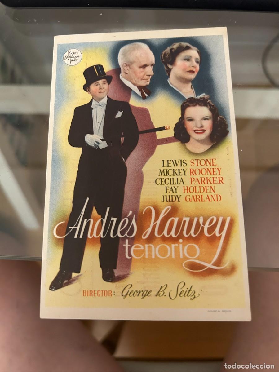 Cine: ANDRES HARVEY TENORIO ESPA&Ntilde;OL Y PALACIO CON PUBLICIDAD BUEN ESTADO 611