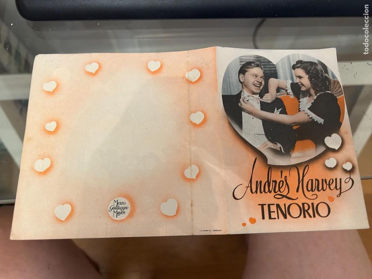 Cine: ANDRES HARVEY TENORIO SIN PUBLICIDAD DOBLE BUEN ESTADO 612
