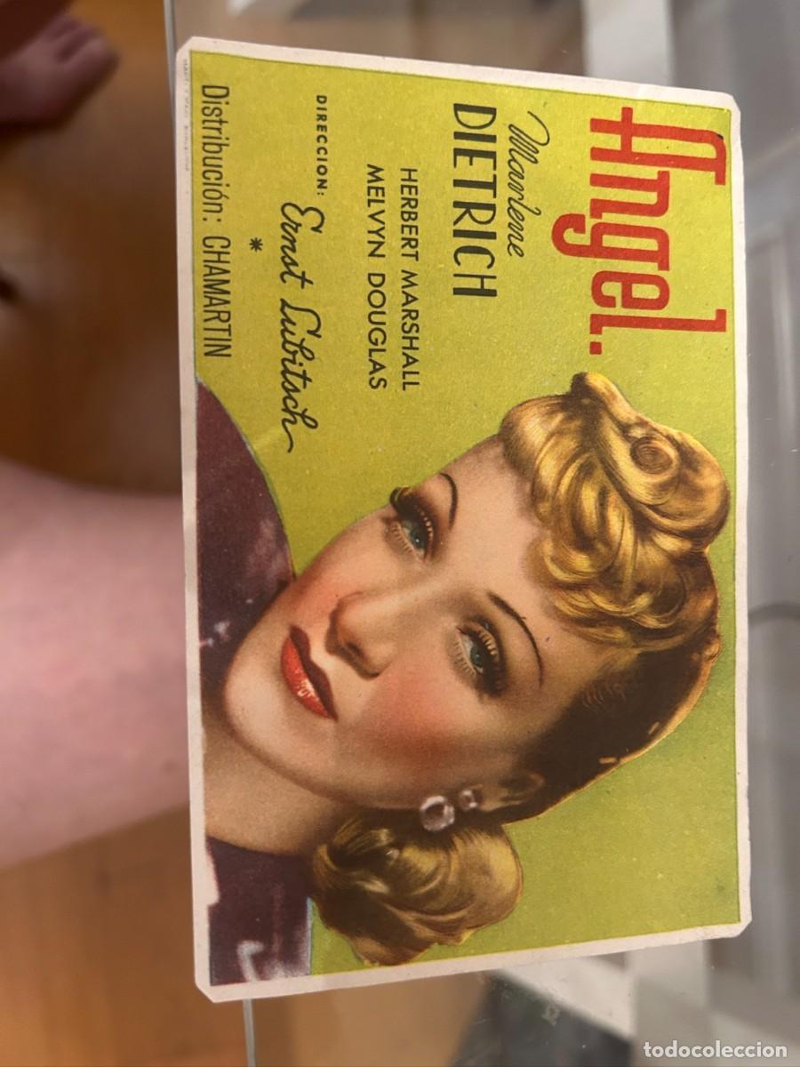 Cine: ANGEL MARLENE DETRICH SIN PUBLICIDAD BUEN ESTADO 619