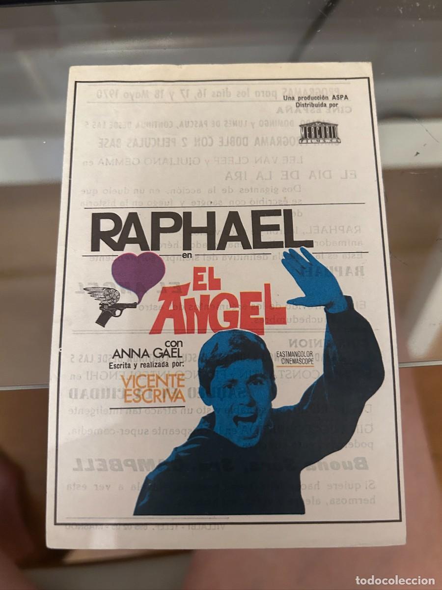 Cine: EL ANGEL RAPHAEL CINE ESPA&Ntilde;A MASNOU CON PUBLICIDAD BUEN ESTADO 622