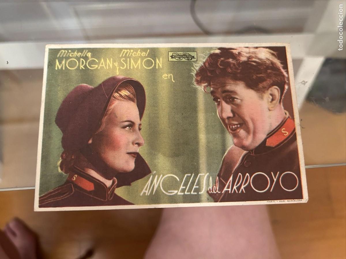 Cine: ANGELES DEL ARROYO CINEMA IDEAL OLOT CON PUBLICIDAD BUEN ESTADO 627