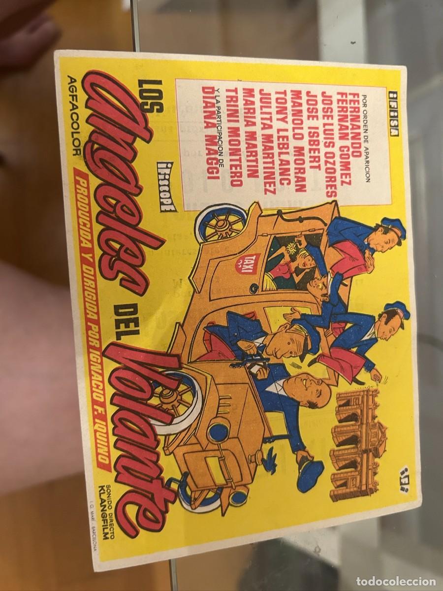 Cine: LOS ANGELES DEL VOLANTE MERIDIANA CON PUBLICIDAD BUEN ESTADO 631