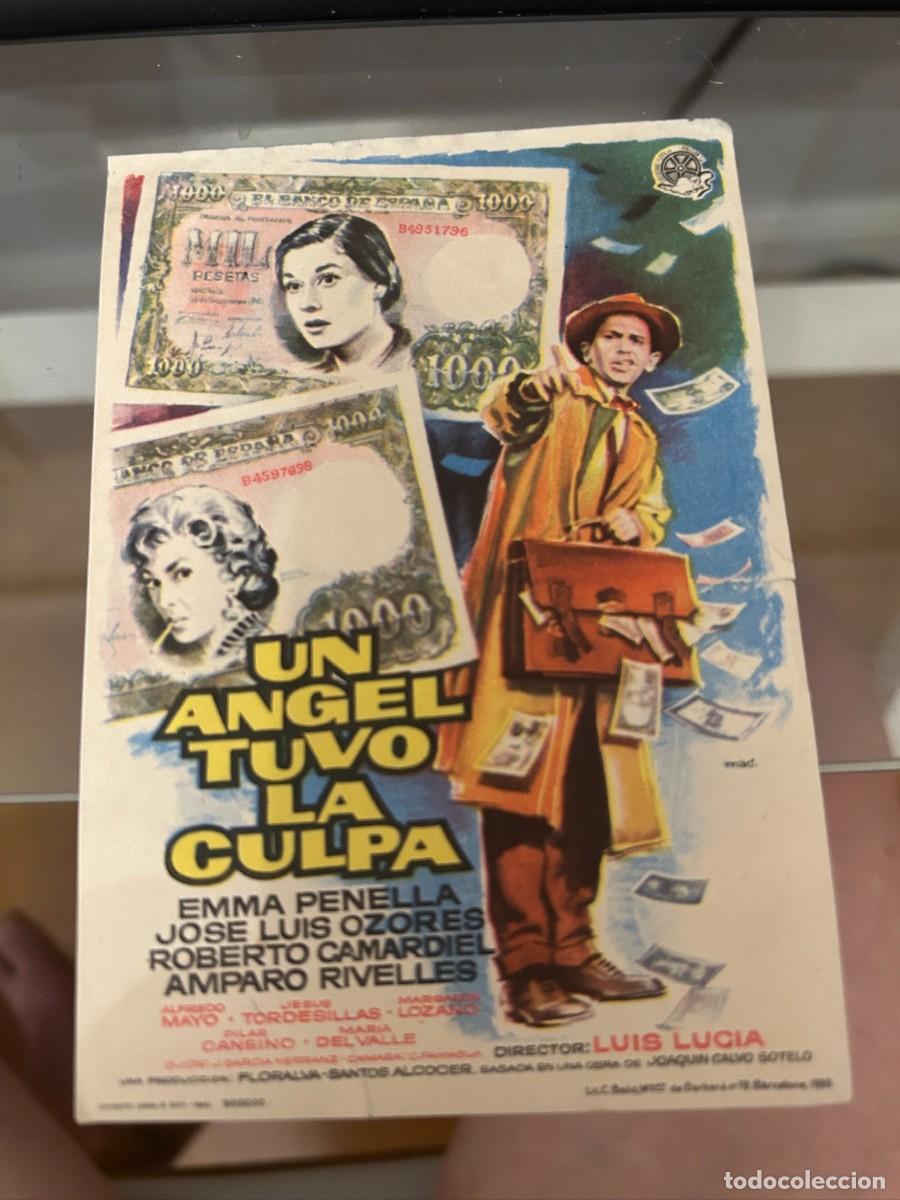 Cine: UN ANGEL TUVO LA CULPA SIN PUBLICIDAD BUEN ESTADO 643