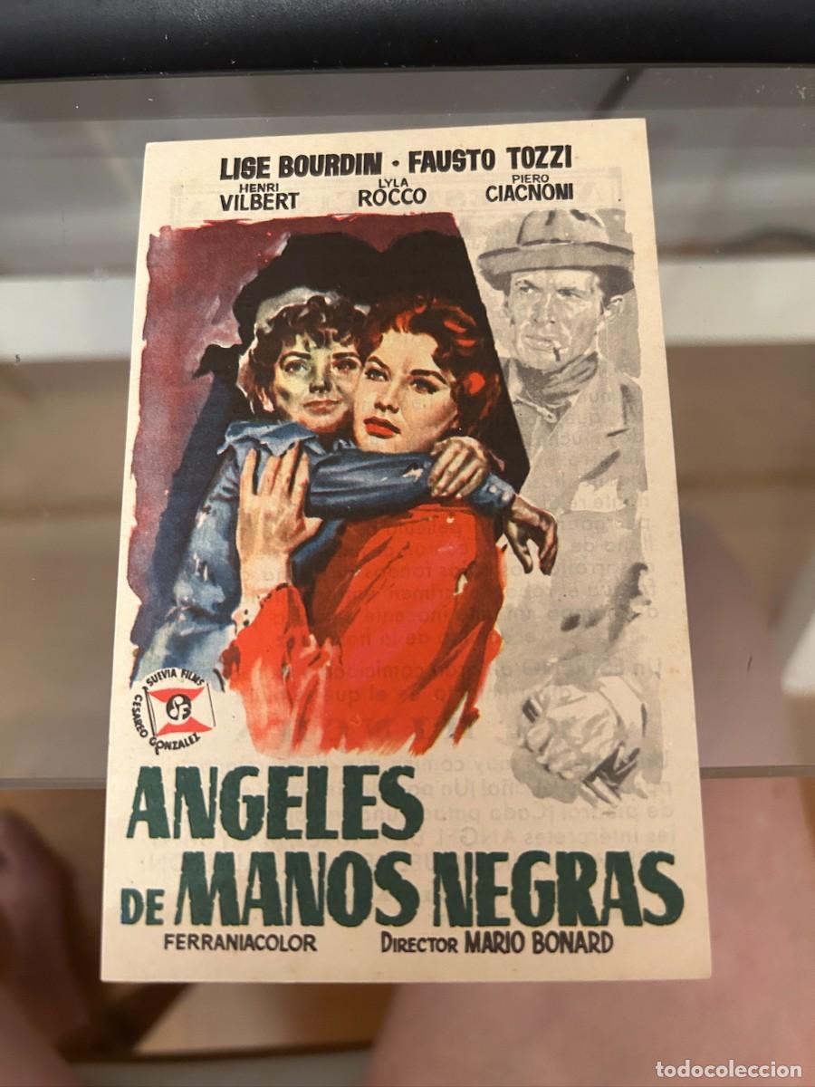 Cine: ANGELES DE MANOS NEGRAS MAJESTIC CINEMA CON PUBLICIDAD BUEN ESTADO 645