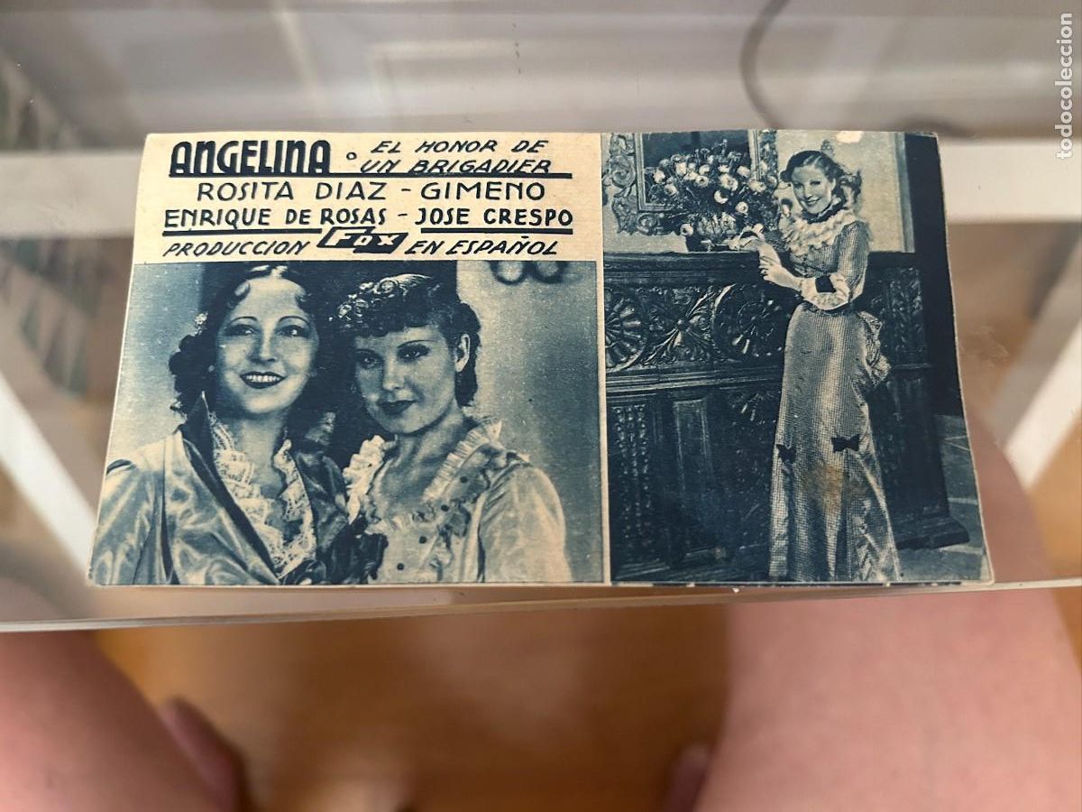 Cine: ANGELINA COLISEO OLIMPIA COM PUBLICIDAD BUEN ESTADO 647
