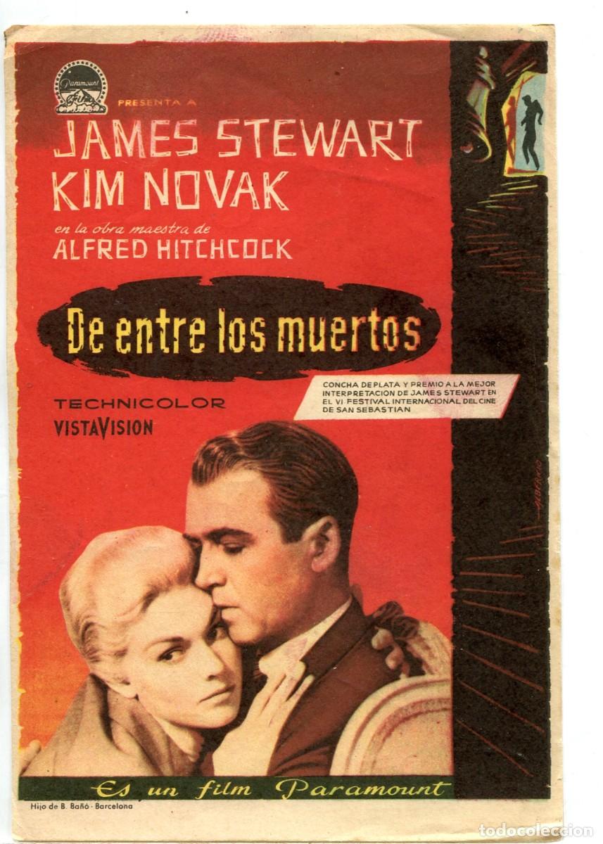 Cine: DE ENTRE LOS MUERTOS, de Alfred Hitchcock.
