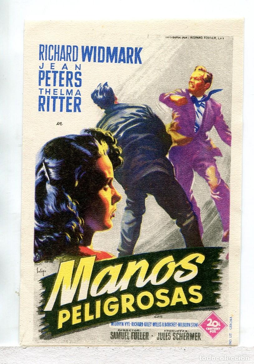 Cine: MANOS PELIGROSAS, con Richard Widmark. - Foto 1