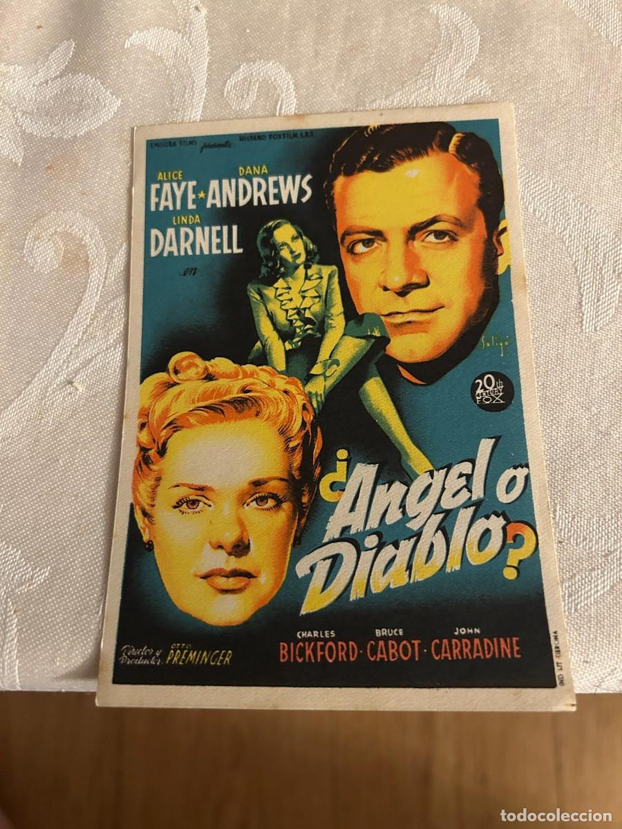 Cine: &iquest; ANGEL O DIABLO ? SIN PUBLICIDAD BUEN ESTADO 640
