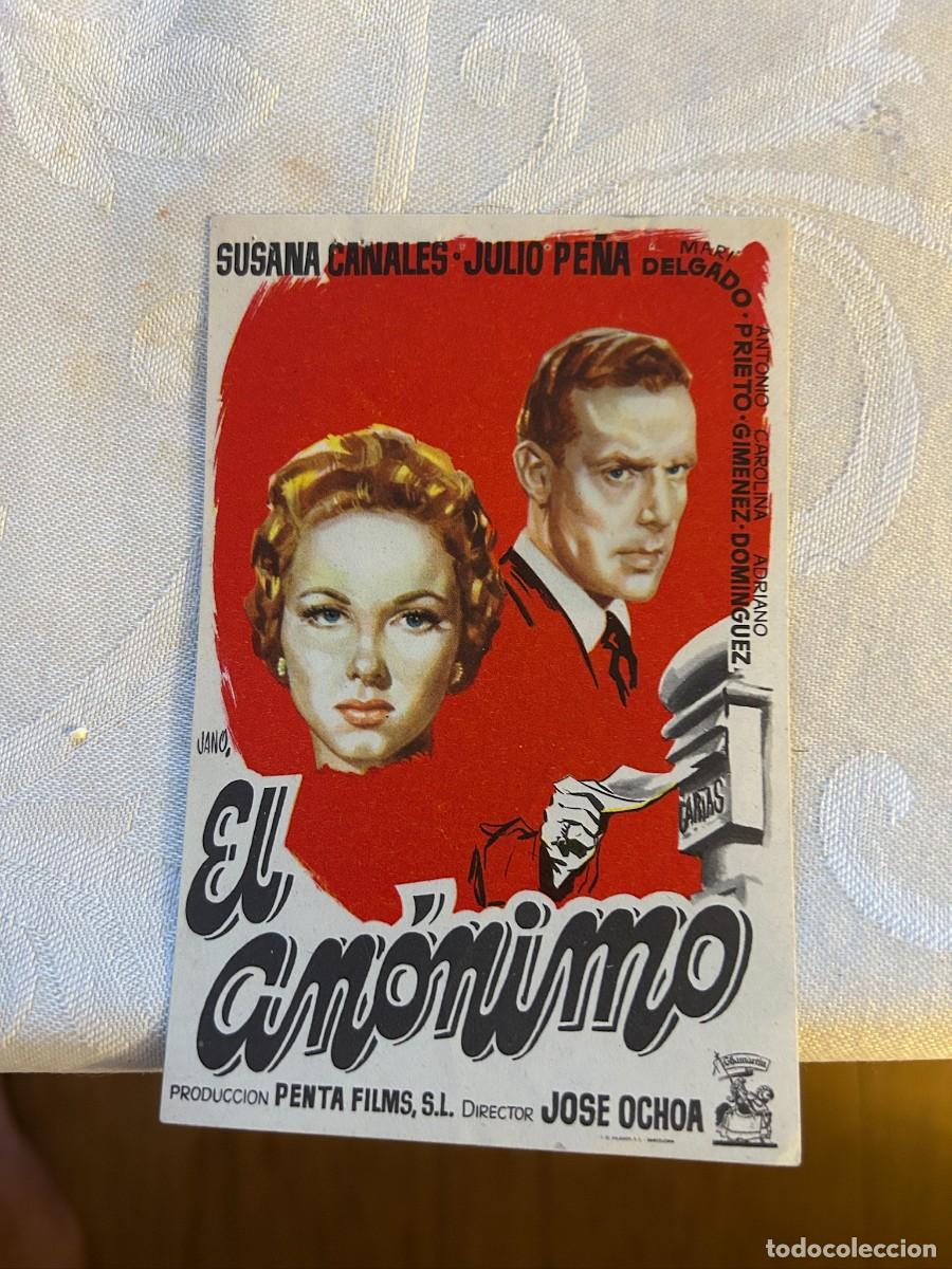 Cine: EL ANONIMO SIN PUBLICIDAD BUEN ESTADO 659