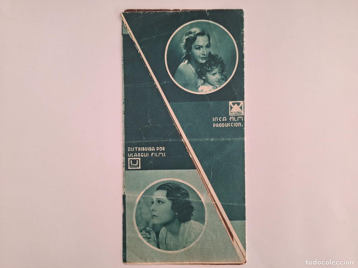 Cinema: CINE FOLLETO DOBLE VIDAS ROTAS COLOR VERDE TEATRO DE LAS CORTES RV 135