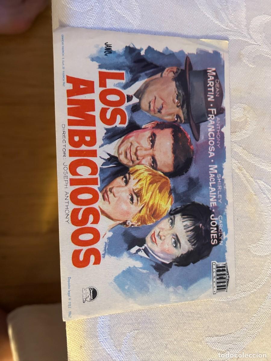Cine: LOS AMBICIOSOS SIN PUBLICIDAD BUEN ESTADO 674