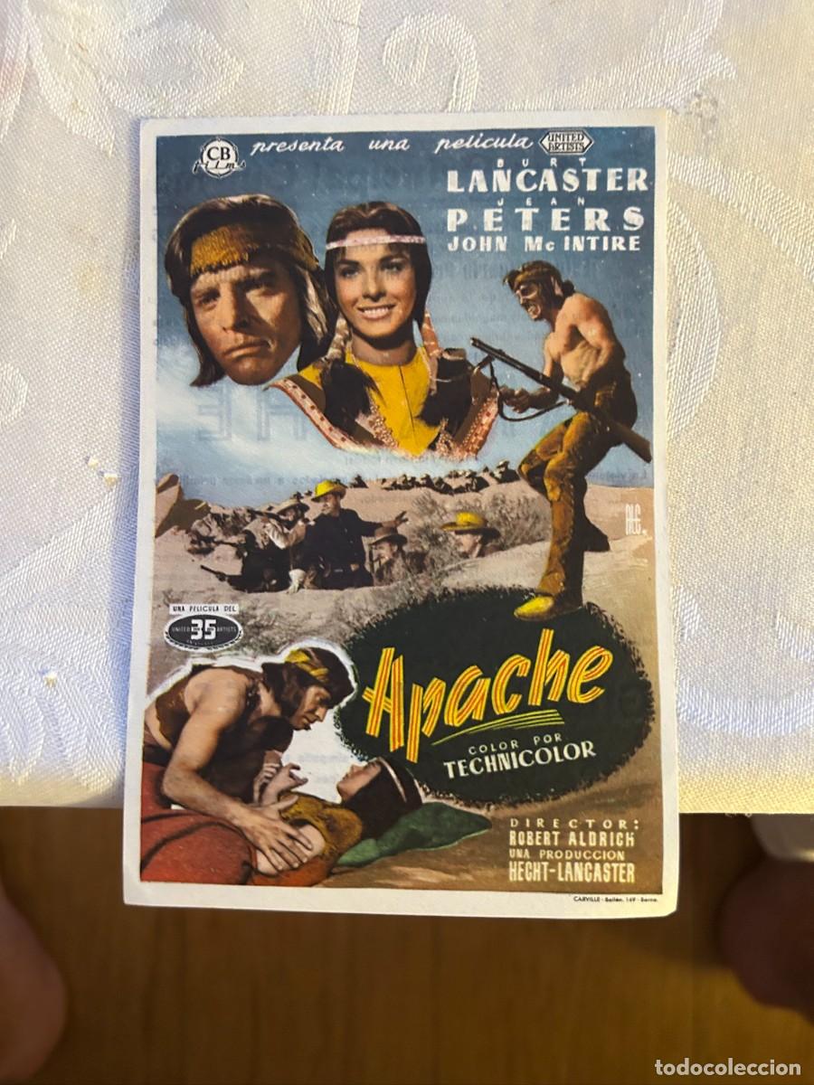 Cine: APACHE TEATRO PRINCIPAL CINEMA CON PUBLICIDAD BUEN ESTADO 681