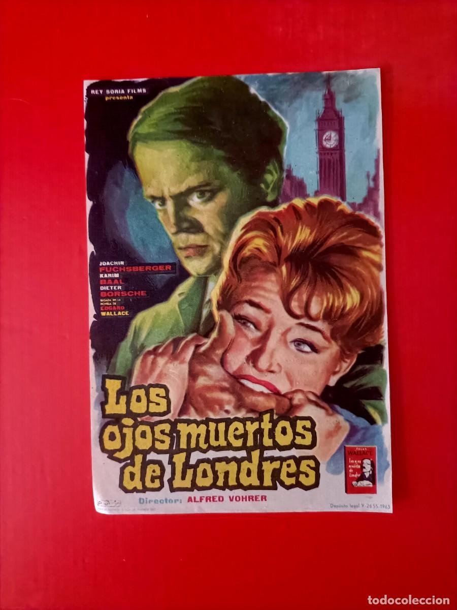 Cine: LOS OJOS MUERTOS DE LONDRES. C/P. CINE PAR&Iacute;S, TANGER. MARRUECOS. KLAUS KINSKI.