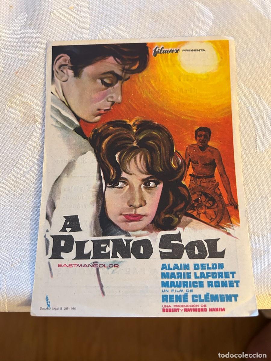 Cine: a pleno sol ideal cinema mugardos ferrol con publicidad buen estado 693