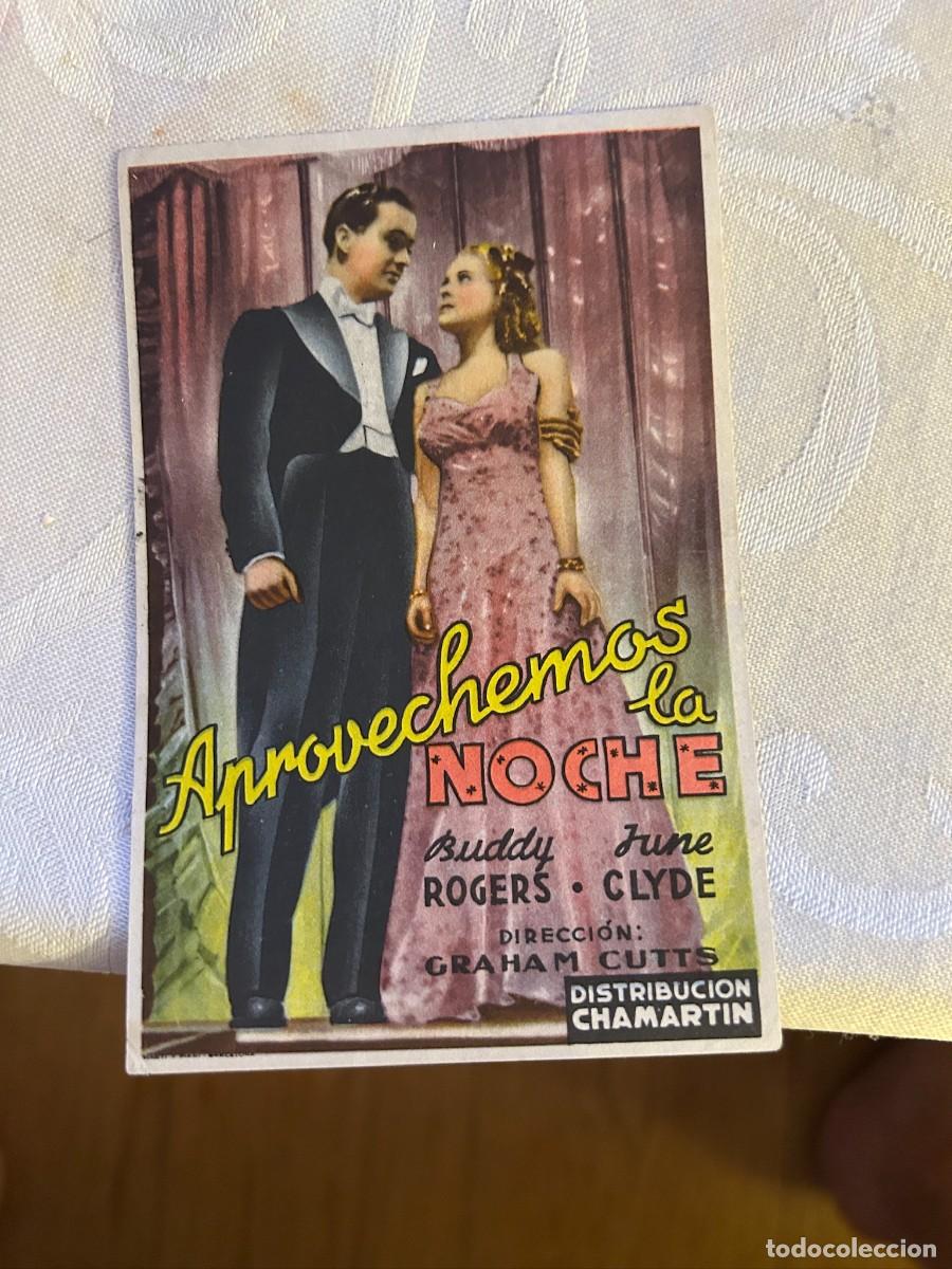 Cine: APROVECHEMOS LA NOCHE CON PUBLICIDAD SALON NIZA BARCELONA CON PUBLICIDAD BUEN ESTADO 702