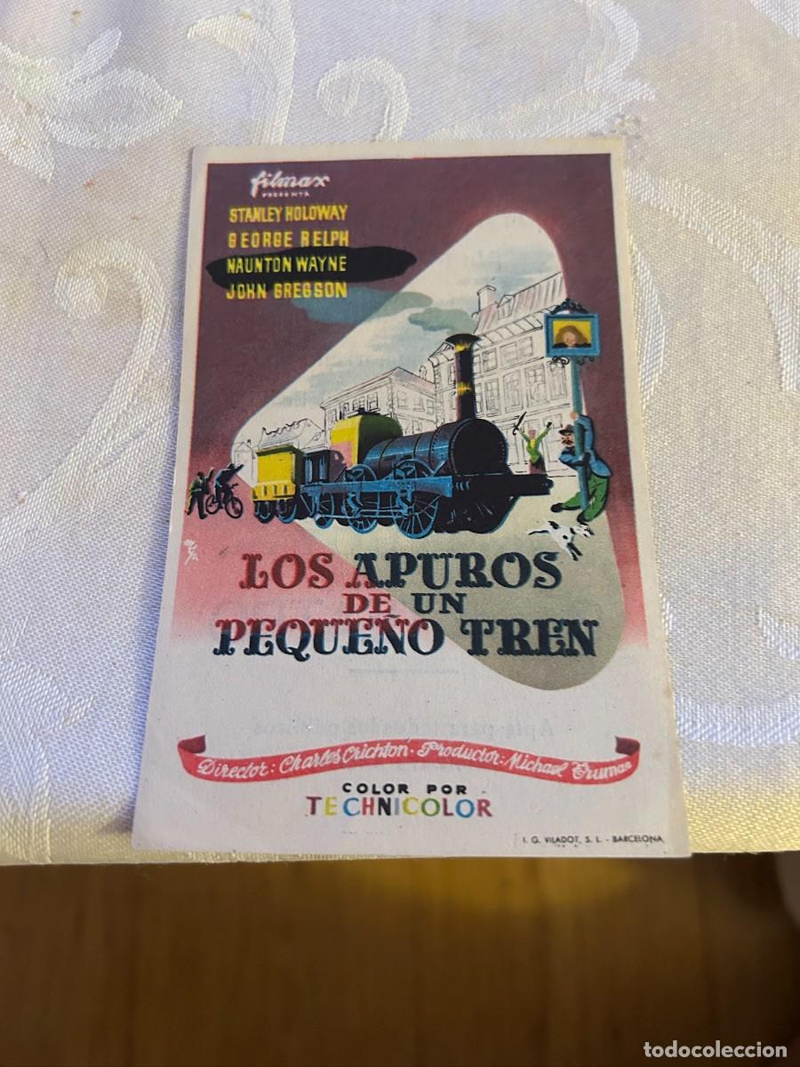 Cine: LOS APUROS DE UN PEQUE&Ntilde;O TREN GRAN TEATRO CON PUBLICIDAD BUEN ESTADO 707
