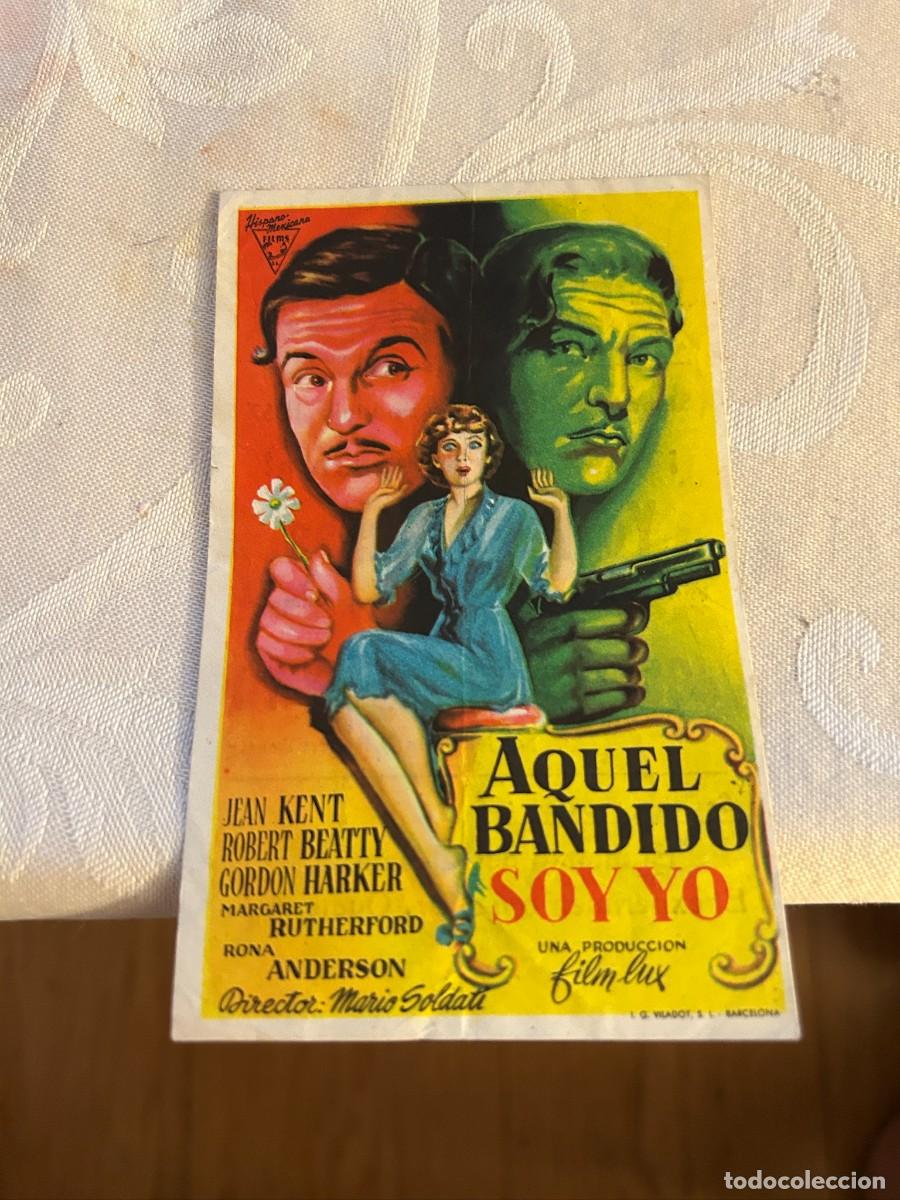 Cine: AQUEL BANDIDO SOY YO MERIDIANA CON PUBLICIDAD BUEN ESTADO 709