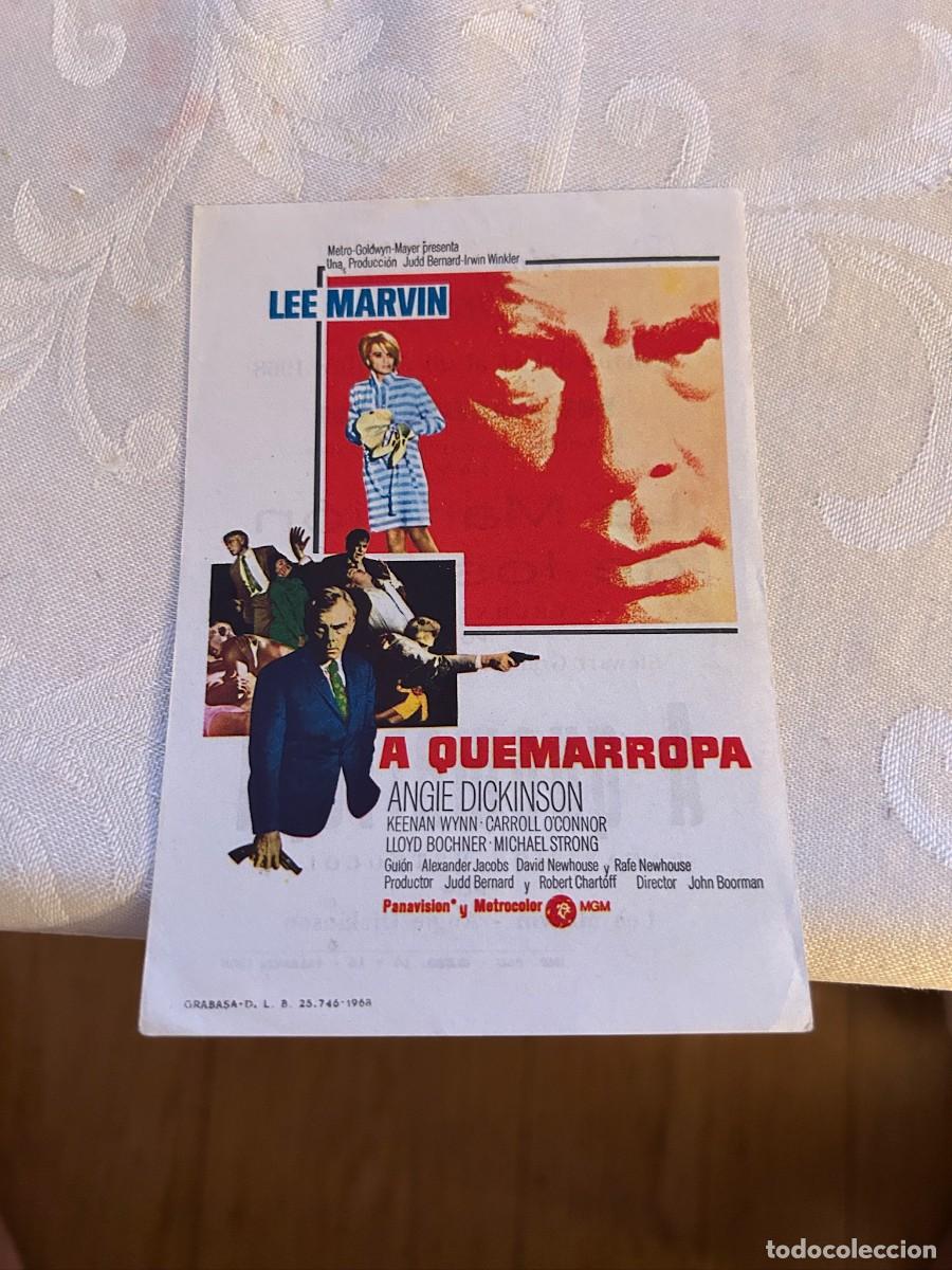 Cine: A QUEMARROPA CINE MUSICAL VALENCIA CON PUBLICIDAD BUEN ESTADO