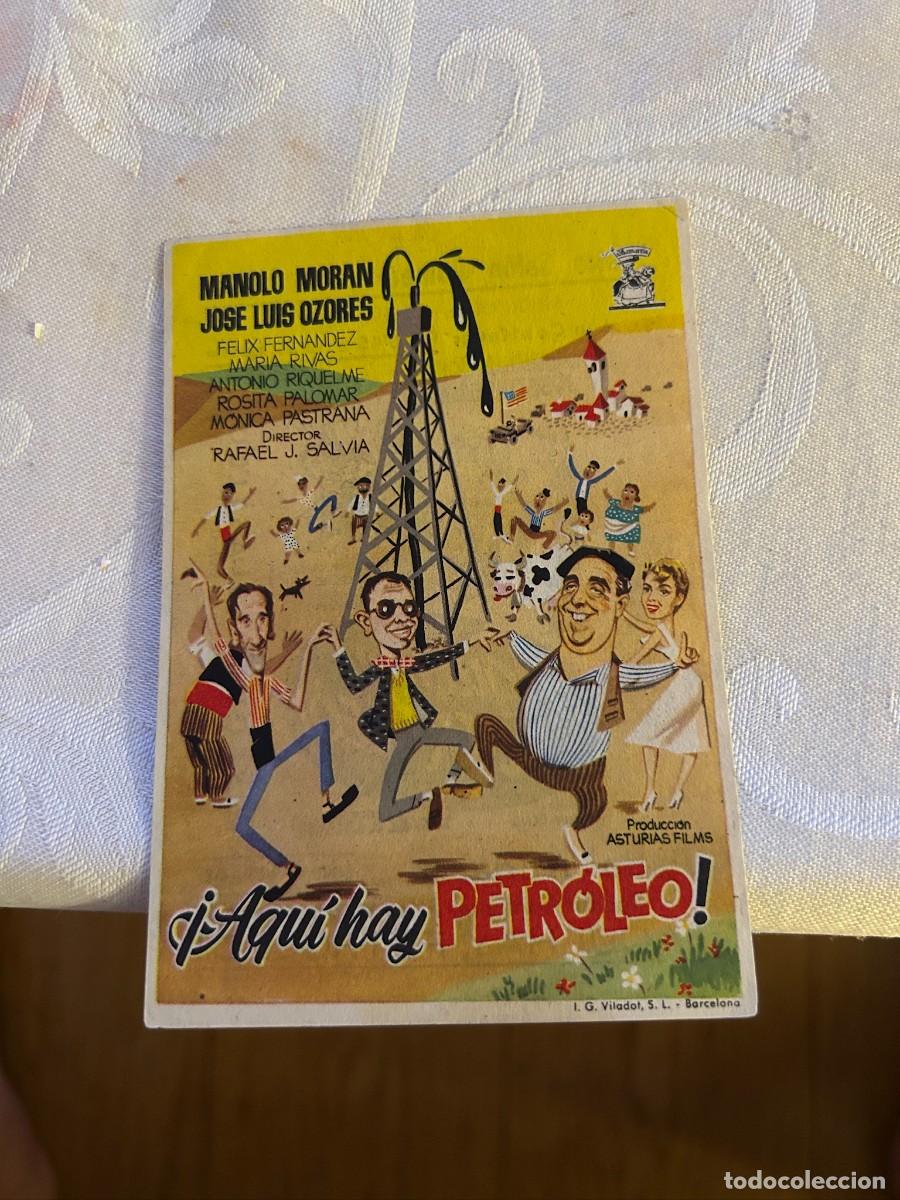 Cine: ! AQUI HAY PETROLEO &iexcl; SALON ROMERO ZAFRA CON PUBLICIDAD BUEN ESTADO 724