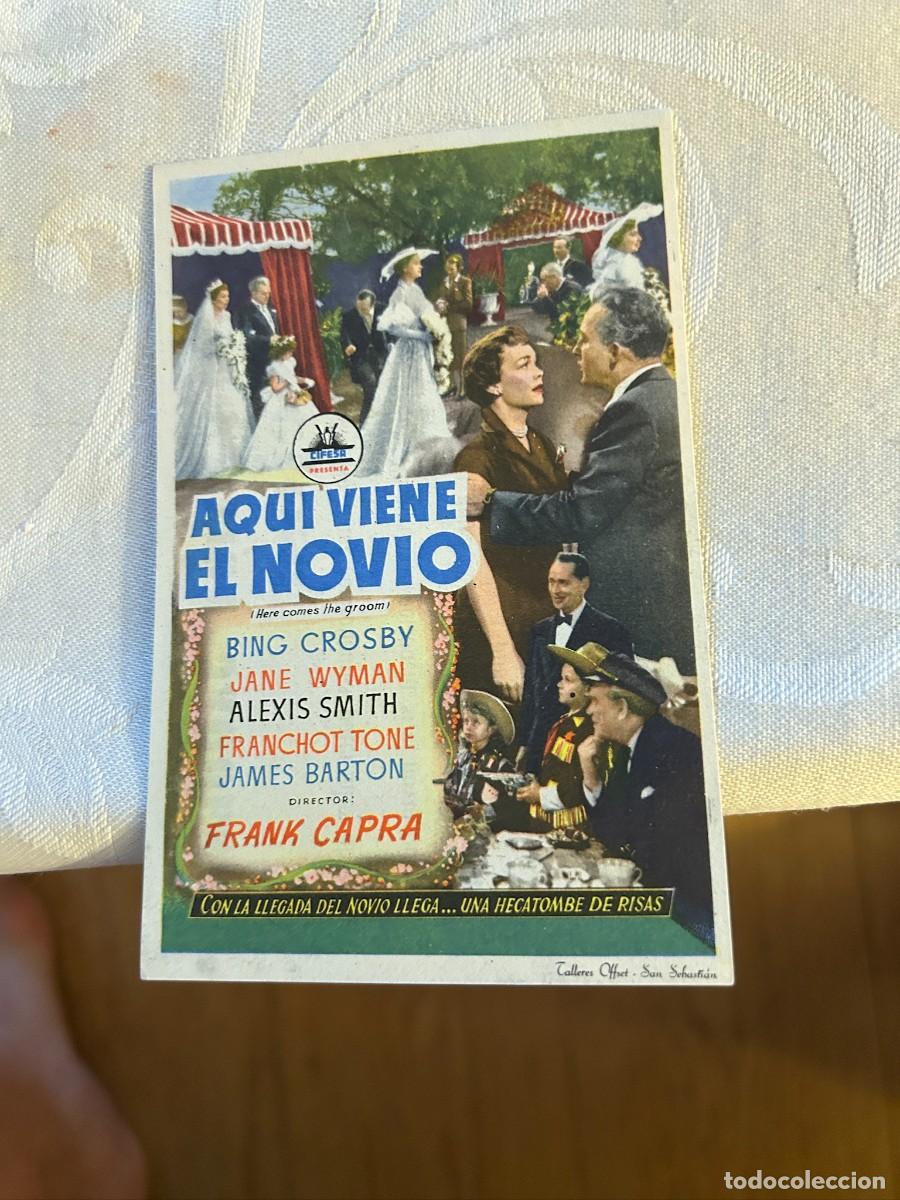 Cine: AQUI VIENE MI NOVIO UNION JAQUESA JACA CON PUBLICIDAD BUEN ESTADO 725