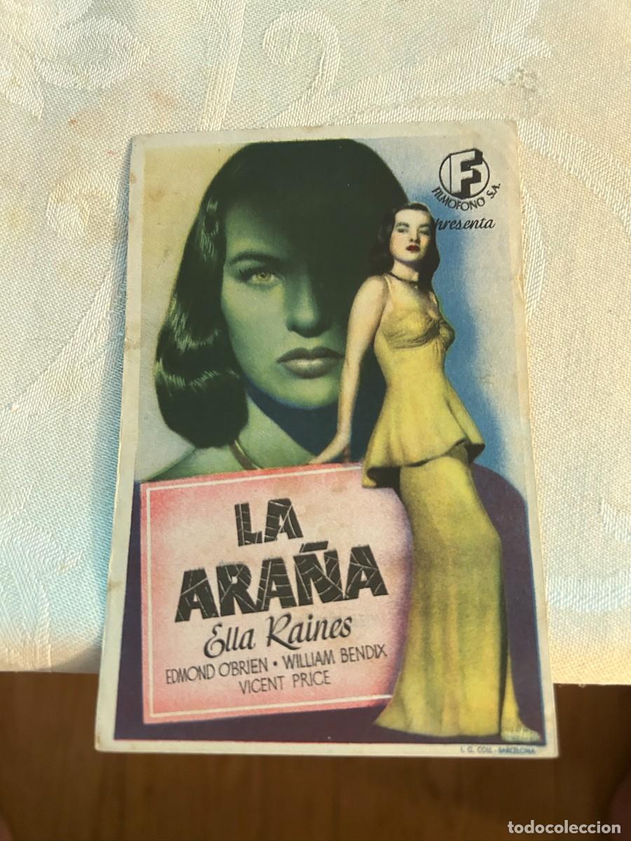 Cine: LA ARA&Ntilde;A SIN PUBLICIDAD BUEN ESTADO 730