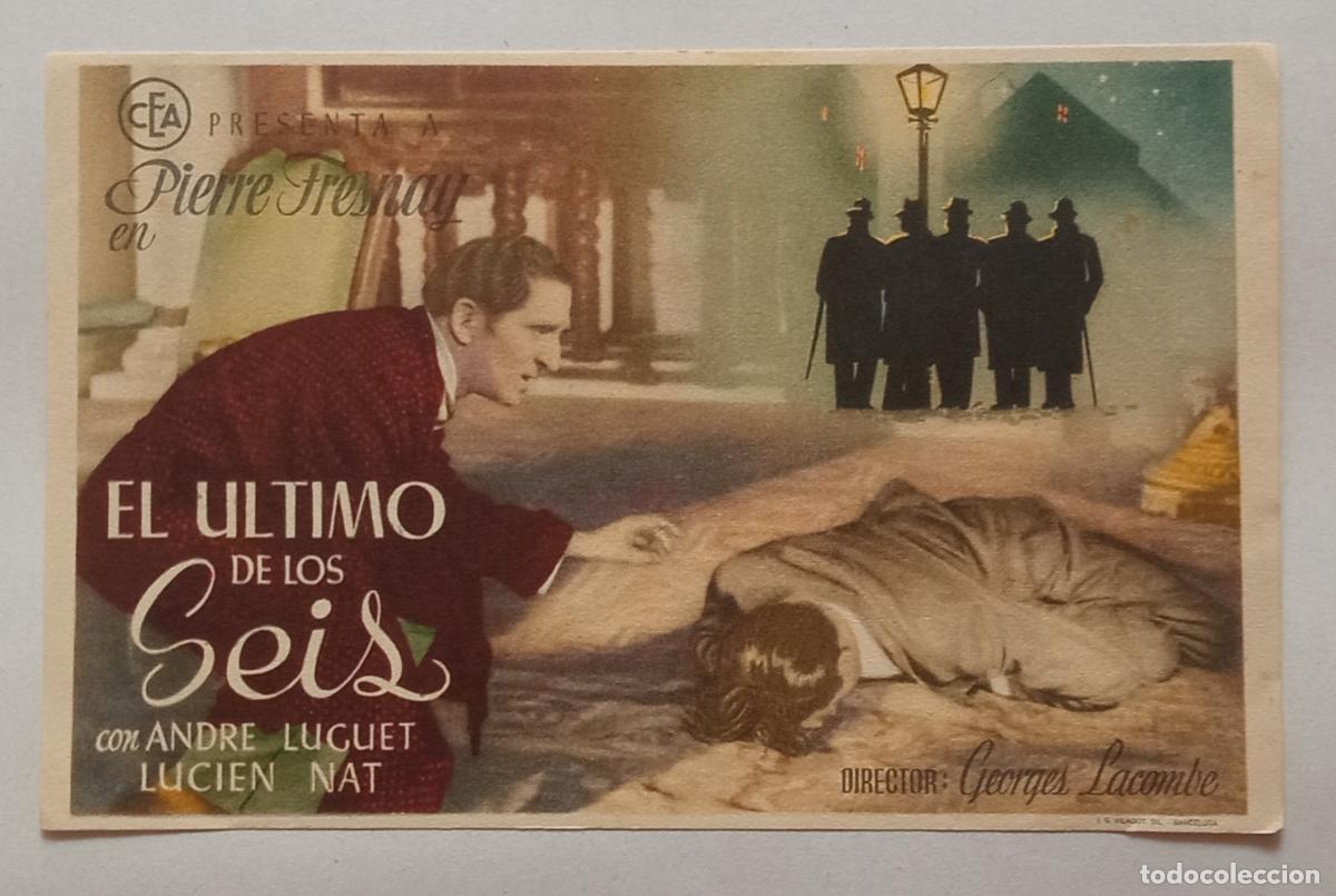 Cine: PROGRAMA DE CINE. PIERRE TRESNAY. EL &Uacute;LTIMO DE LOS SEIS - Foto 1