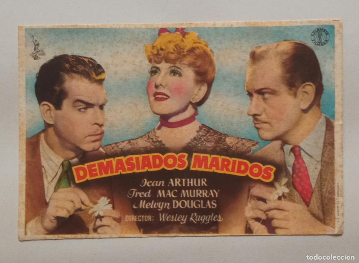 Cine: PROGRAMA DE CINE. JEAN ARTHUR. DEMASIADOS MARIDOS