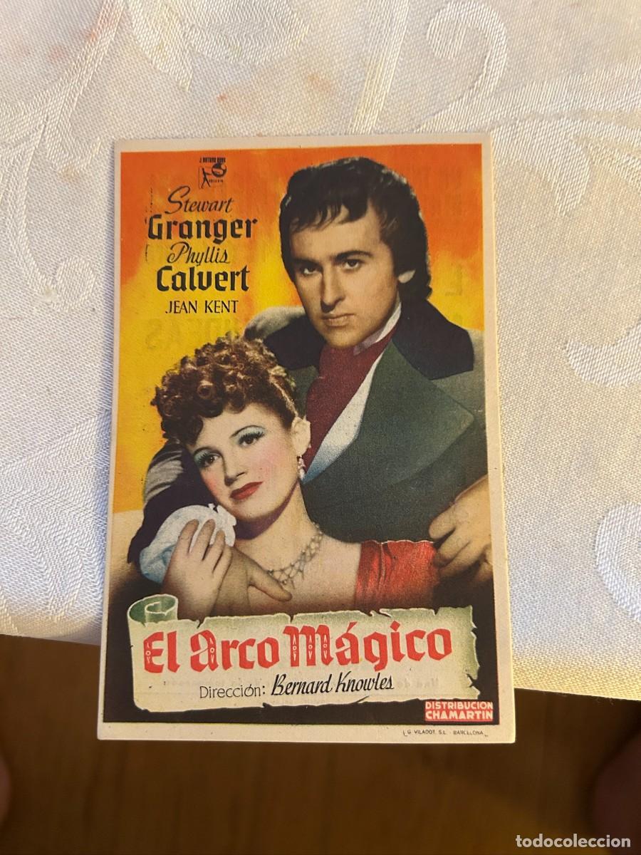 Cine: EL ARCO MAGICO CINE CONDAL BALAGUER CON PUBLICIDAD BUEN ESTADO 736