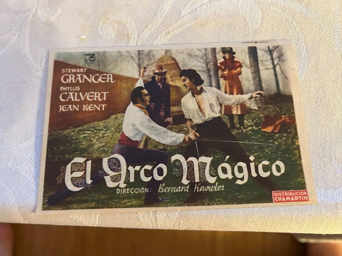 Cine: EL ARCO MAGICO CINE PIZARRO MADRID CON PUBLICIDAD BUEN ESTADO 737