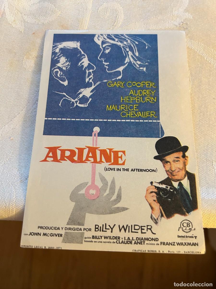 Cine: ARIANE GARY COOPER SIN PUBLICIDAD BUEN ESTADO 749