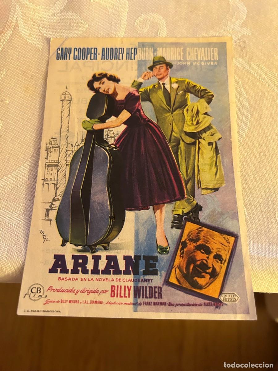 Cine: ARIANE GARY COOPER CINE PRINCIPAL CON PUBLICIDAD BUEN ESTADO 750