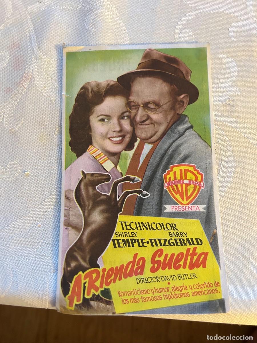 Cine: A RIENDA SUELTA TEATRO TRUEBA BILBAO CON PUBLICIDAD BUEN ESTADO 753