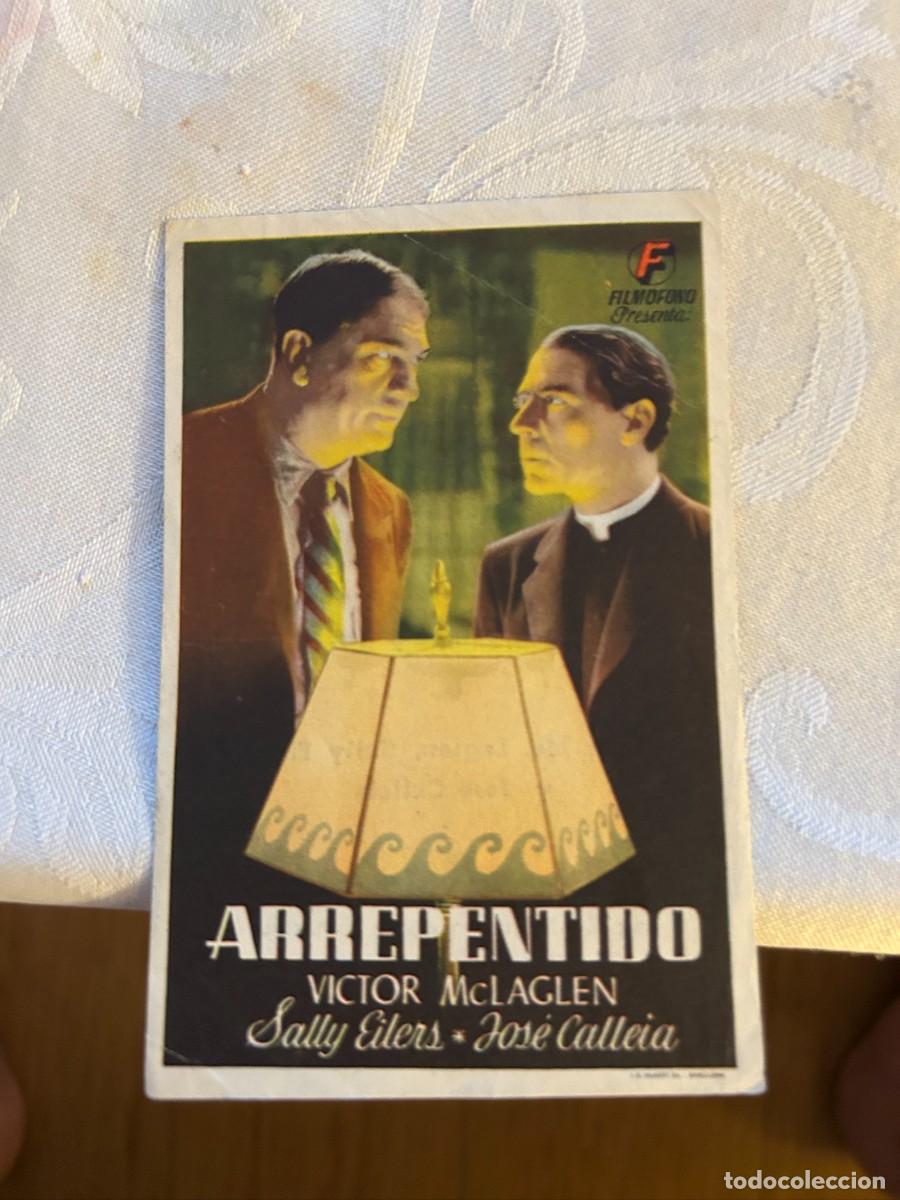 Cine: ARREPENTIDO NUEVO TEATRO VITORIA CON PUBLICIDAD BUEN ESTADO 772