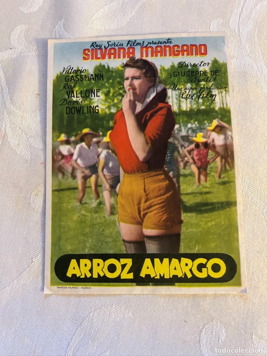 Cine: ARROZ AMARGO SIN PUBLICIDAD BUEN ESTADO 779