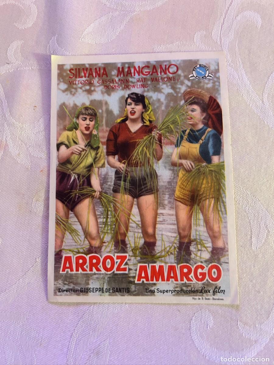 Cine: ARROZ AMARGO CRISTINA-ASTORIA CON PUBLICIDAD 780
