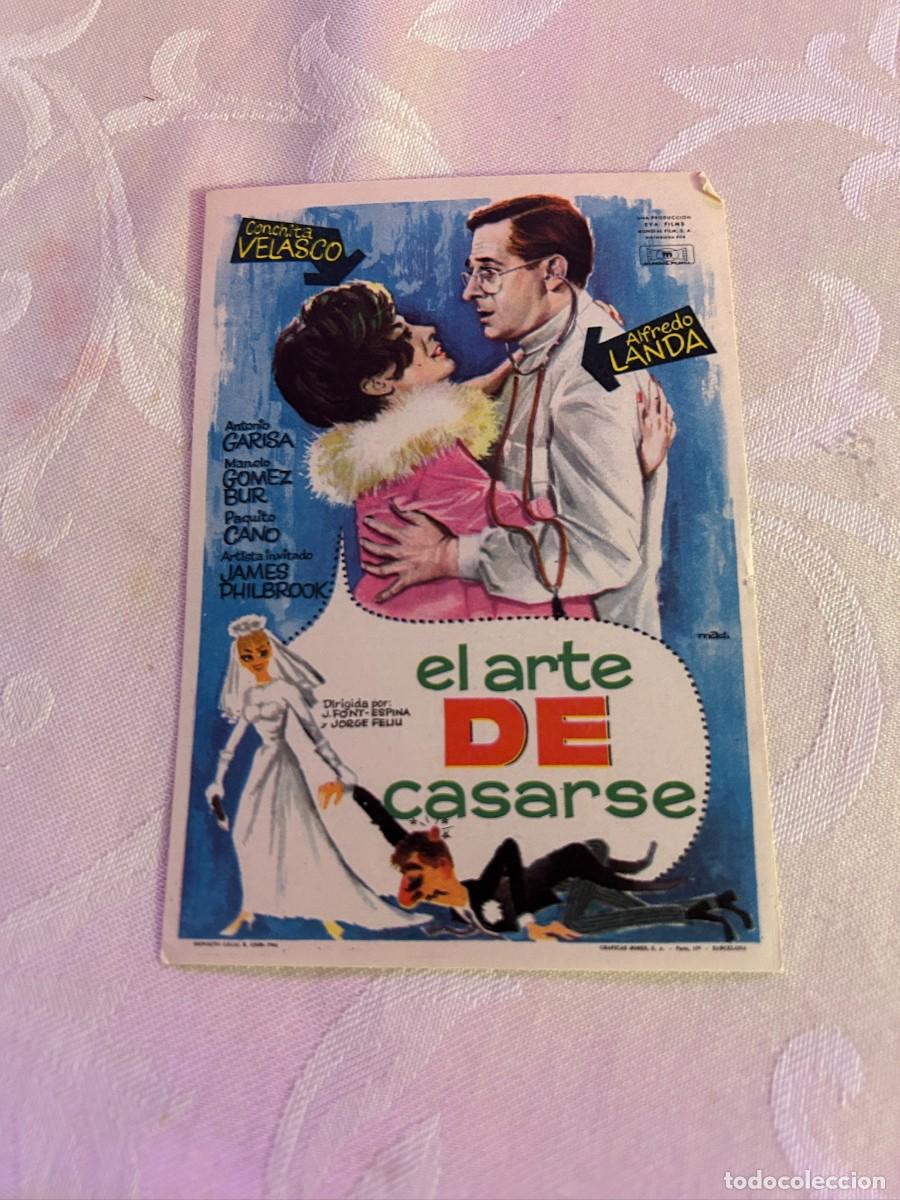 Cine: EL ARTE DE CASARSE CONCHA VELASCO SIN PUBLICIDAD BUEN ESTADO 789