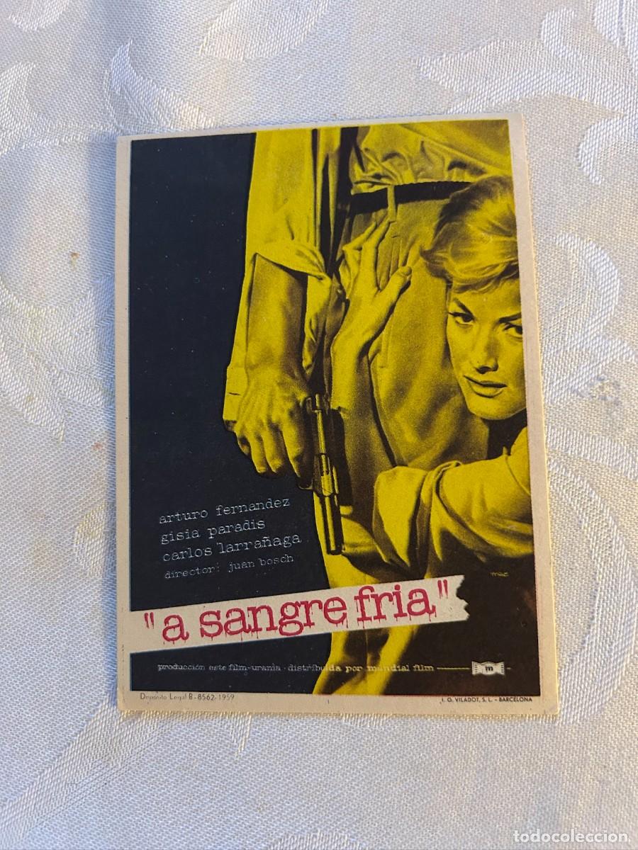 Cine: A SANGRE FRIA SIN PUBLICIDAD BUEN ESTADO 796