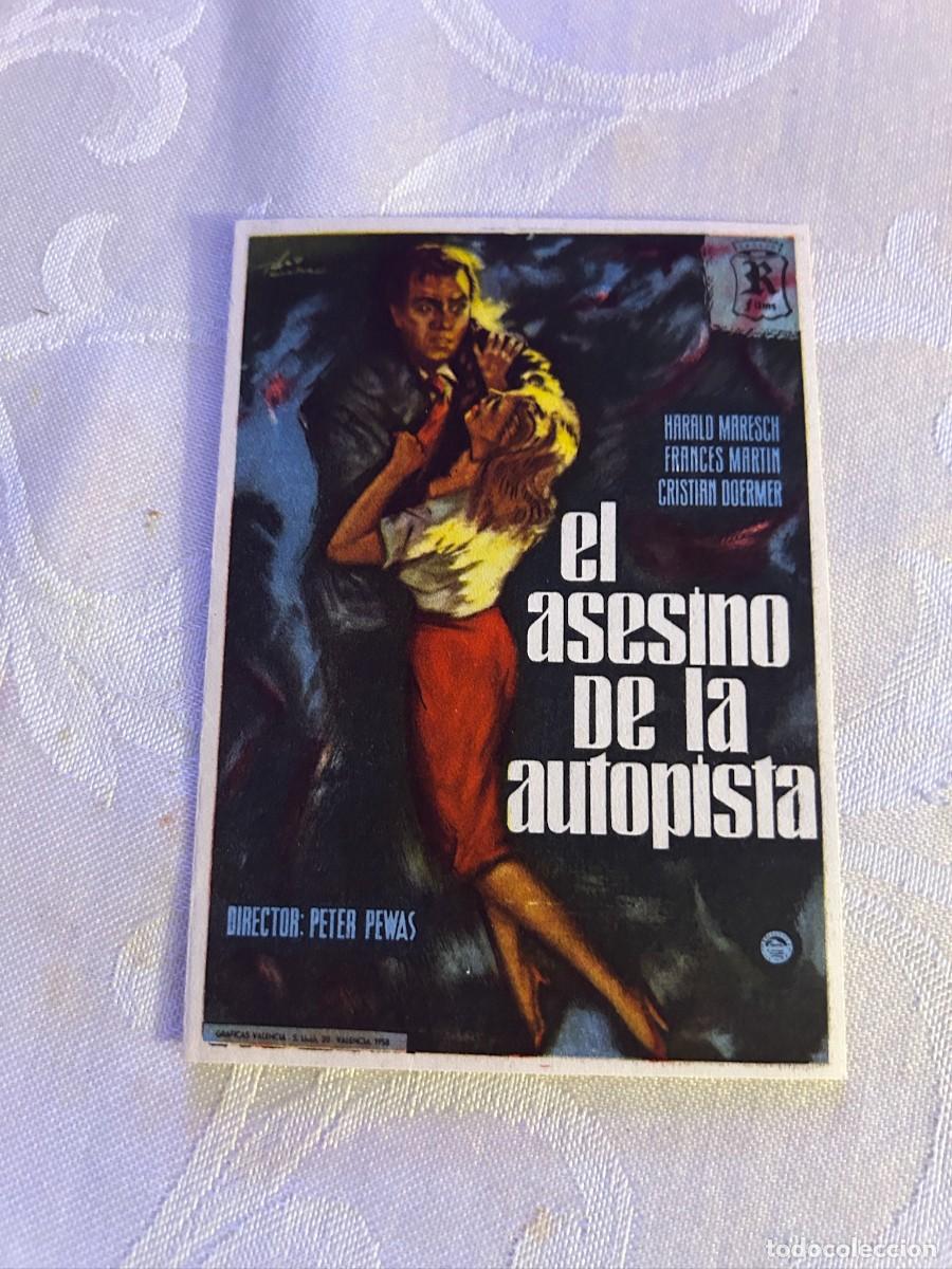 Cine: EL ASESINO DE LA AUTOPISTA SIN PUBLICIDAD BUEN ESTADO