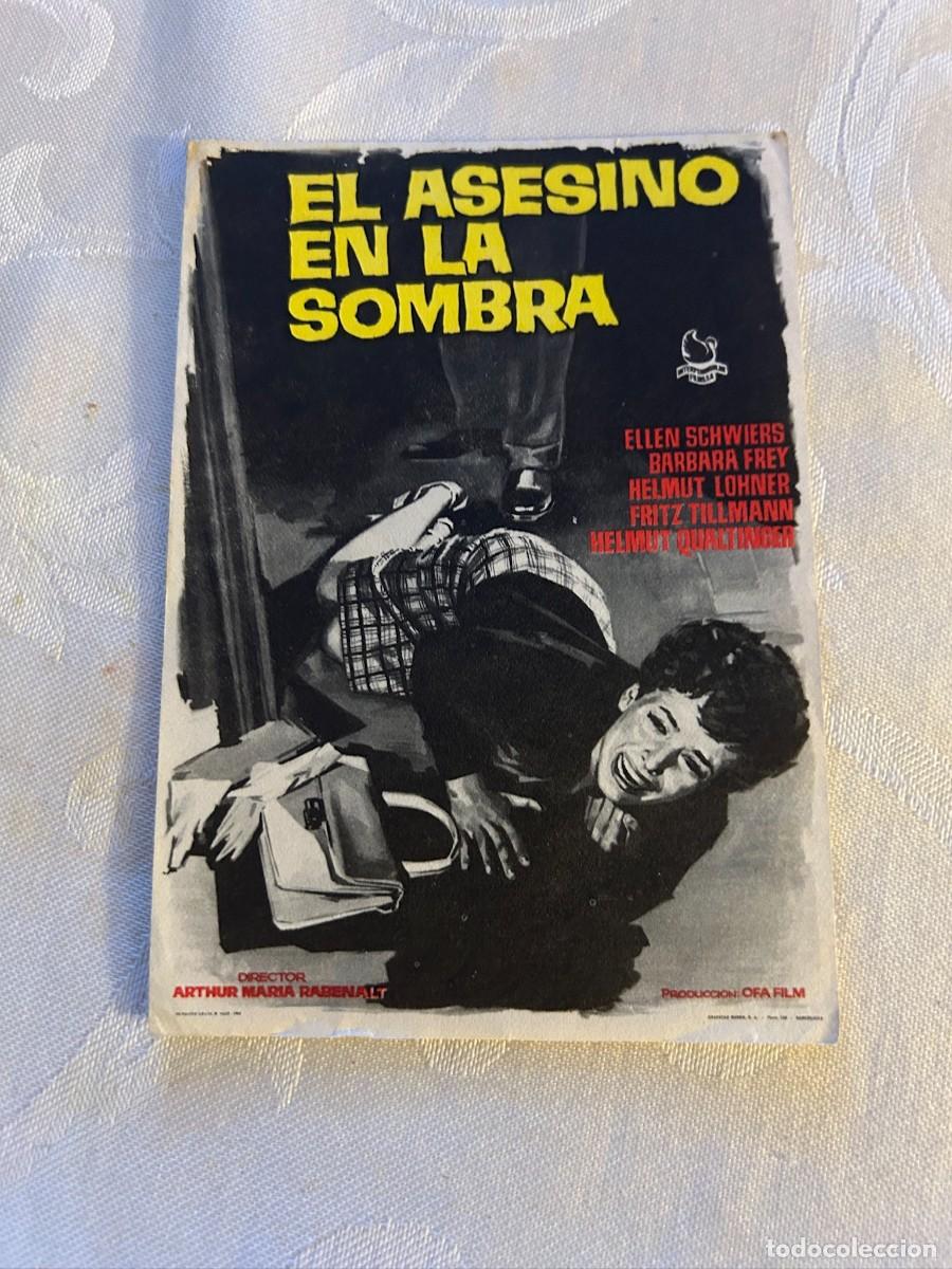 Cine: EL ASESINO EN LA SOMBRA SIN PUBLICIDAD BUEN ESTADO
