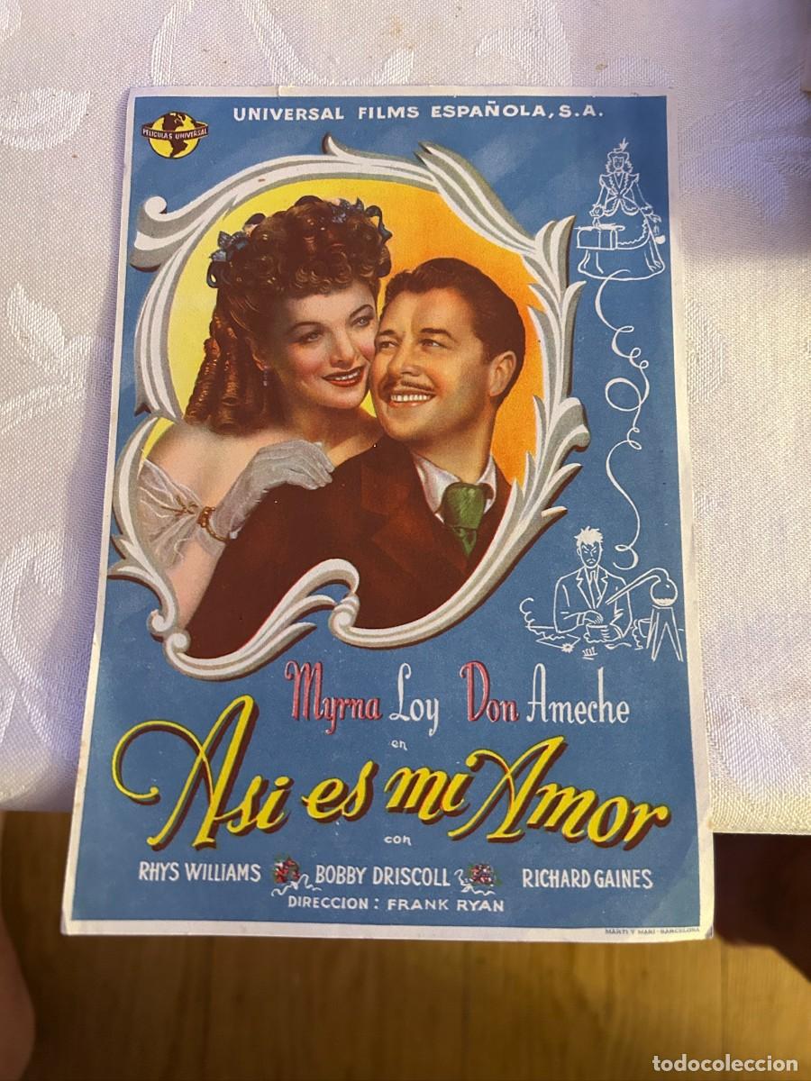 Cine: ASI ES MI AMOR SIN PUBLICIDAD BUEN ESTADO 822