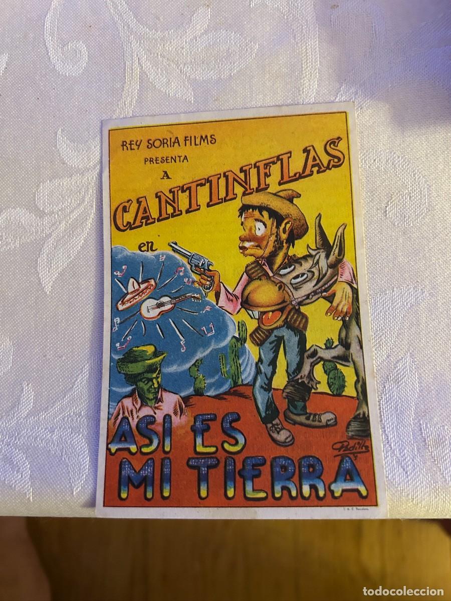 Cine: ASI ES MI TIERRA SALON VICTORIA SAN FELIU DE GUIXOLS CON PUBLICIDAD BUEN ESTADO 824