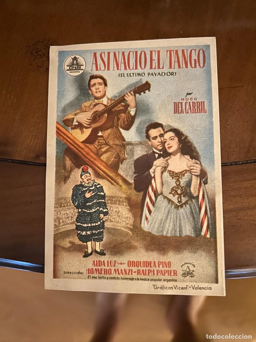 Cine: ASI NACIO EL TANGO SIN PUBLICIDAD BUEN ESTADO 827