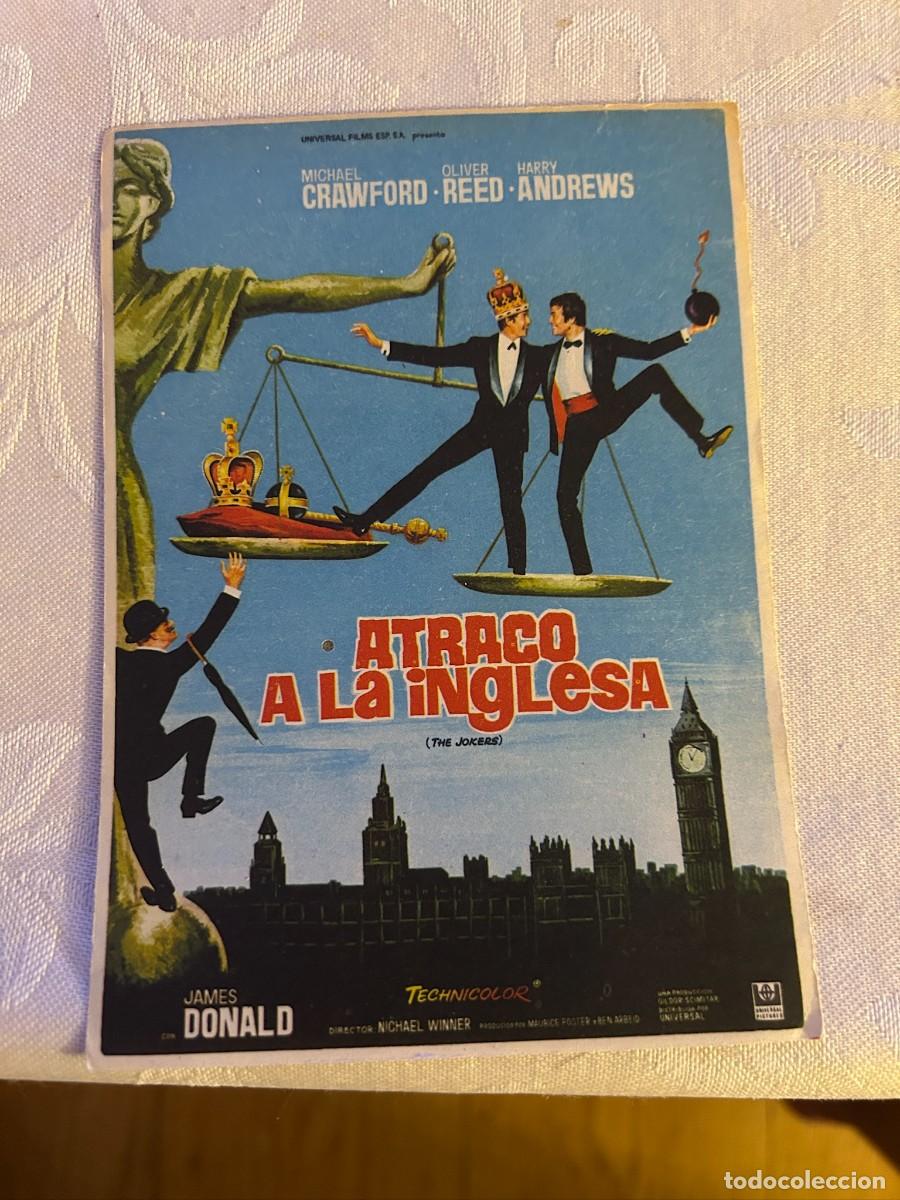 Cine: ATRACO A LA INGLESA SIN PUBLICIDAD BUEN ESTADO 859